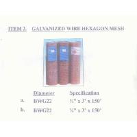 Galvanized Wire Hexagon Mesh