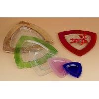 Triangle Glass Plates