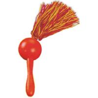 Plastic Maracas with Streamers