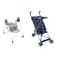 Baby Stroller and Swing