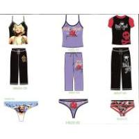 Licensed Camisole/Thong/Pants