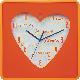Glass Lens Square Wall Clock, PIC108GN