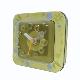 Tinbox Desktop Clock, PIC181 -Fresh Flower