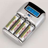 90 Minutes Ultra-Fast LCD Display Ni-HM Charger