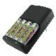 4 hours Slim Travel plug-in charger, V-3299