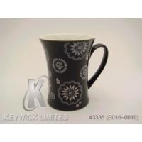 New Bone China Black color mug