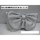 Soft metallic pvc clutch bag