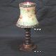 Handpainted Flower Candle Lamp (Wax Shade), NC38065, G14328