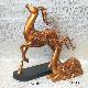 Gold Christmas Deer Decorations, G21358, G21359