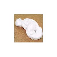 100% Spun Polyester Sewing Thread Yarn in Raw White -- On Hank