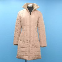 Ladies 100% polyester long coat