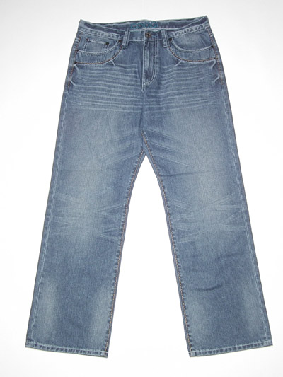 Men's button fly jean
