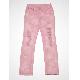 Girl's creased deconstruction jean