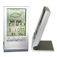 Weather station calendar clock