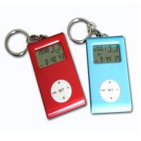 Calendar Clock W/Key Chain