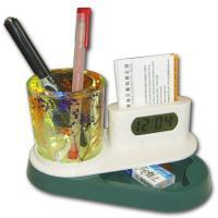 Penholder With Clock