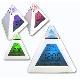 Triangle Colorful Calendar, ELE-3130