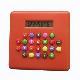 Square Calculator With Colorful Keys, ELE4072