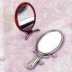 Oval Flower-Like Hand Mirror