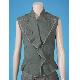 Ladies' washed vest