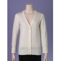 V NECK CABLE DETAILS LONG SLEEVES CARDIGAN