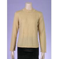 LONG SLEEVES CABLE PULLOVER