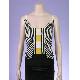 BOW LIKE FRONT STRIPED VEST