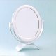 OVAL 2-SIDE ALUMINIUM STAND MIRROR