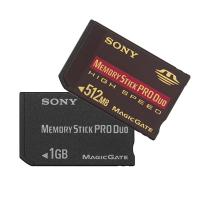 PRO DUO, M2, T-FLASH CARD, XD CARD