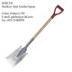 Stainless Steel Garden Spade 29 inches wooden handle with plastic  inchesD inches grip, GD0124I