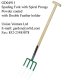 Spading Fork with 4 Spiral prongs - powder coated, GD0491I