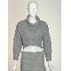 LADIES' POLO NECK LONG SLEEVE PULLOVER (3GG TUCK)