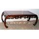 Coffee table in open key & Curved legs, NKH-0522