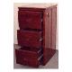 Filing Cabinet with 3 drawers in plain, NKH-1056A