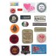 Badge & label