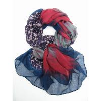 Specially Dyeing & Tiger Print Scarf