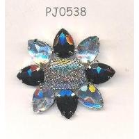 Fancy Brooch With Acrylic Stone
