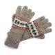 Hand knit jacquard Glove, CPL80264