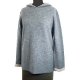 12GG Hooded long sleeves cut & sewn boiled wool pullover