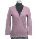 12GG long sleeves wrap cardigan