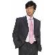 Men's Woven Formal Suit, B2414-Suit