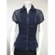 Woven Blouse - Blue