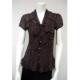 Woven Blouse - Brown