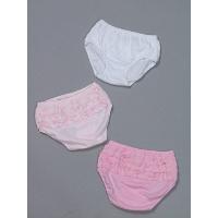 Baby 3pk frilly knickers