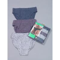 Mens 5pk stripe slip brief