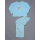 Ladies Bear PJ set with embro applique