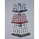 Mens burg check boxer Mens blue check boxer