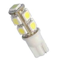 Wedge Base W2.1x9.5d, 1.2w, 360 Degree Beam, 9 X 5050 Smd Led