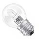 Halogen Energy Saver Sphercial G45 E27 Clear Bulbs, ES4568E27