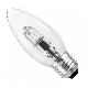 Halogen Energy Saver Candle C35 E27 Clear Bulbs, ESC3590E27